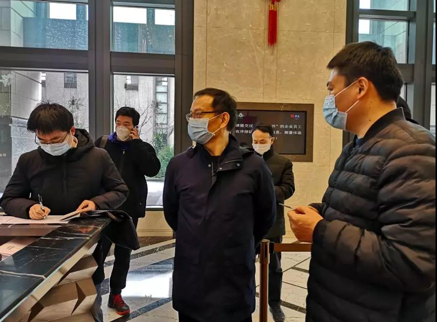 上海市普陀区人大常委会主任罗勇伟一行莅临剧星传媒考察防疫复工情况