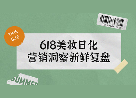 拍一拍，你的618美妆日化营销洞察新鲜复盘出炉了